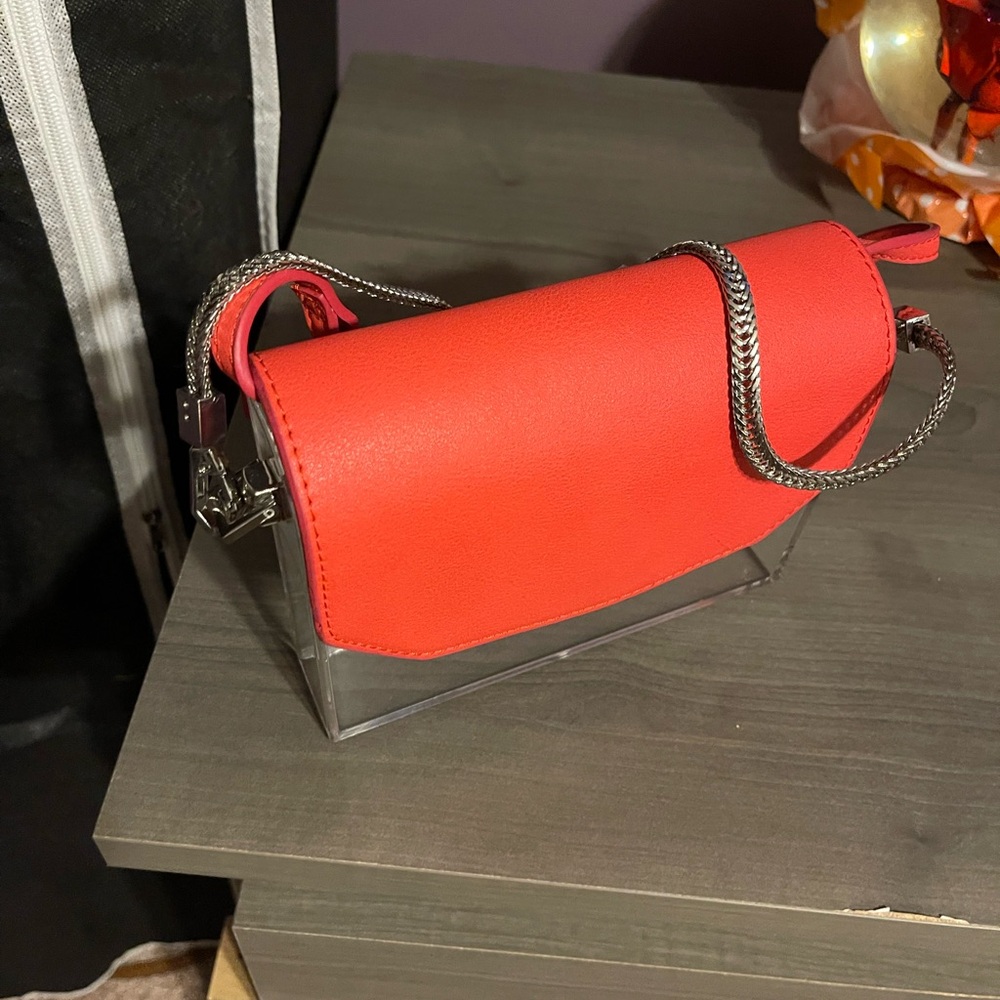 Tangerine purse